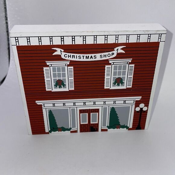 The Cats Meow Lot of 4 Wooden Home Decor Collectibles 1990’s Retro Vintage - Picture 6 of 10